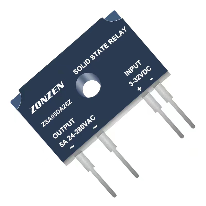 ZSA series PCB mounted single phase solid state relay DC to AC 5A