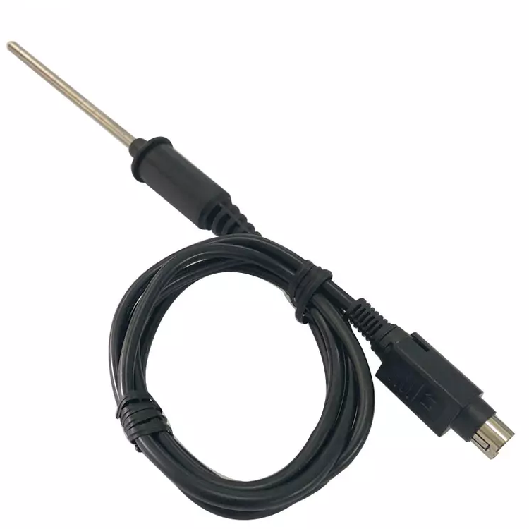 Temperature probe for BBQ food probe, barbecue and food