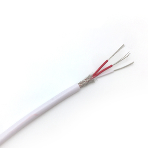 PVC insulated 3 cores RTD wire with tinned copper braid - Twisted 
